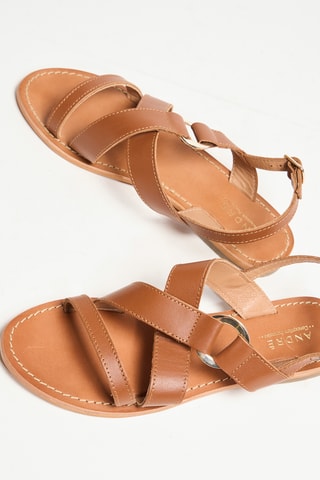 Leren Sandalen Veron - Camel