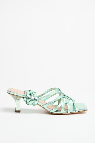 Romeinse Sandalen met hak Veron - Groen