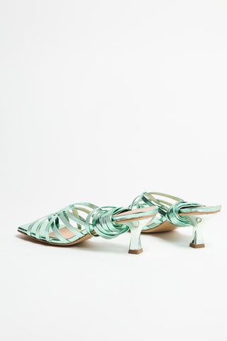 Romeinse Sandalen met hak Veron - Groen