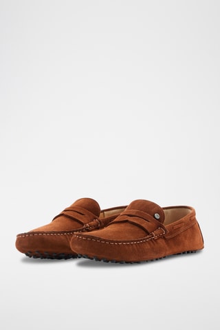 Nubuck Mocassins Eros - Camel