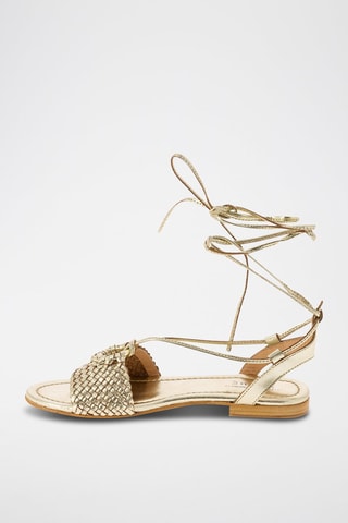 Leren  Sandalen Sheherazade - Goudkleurig