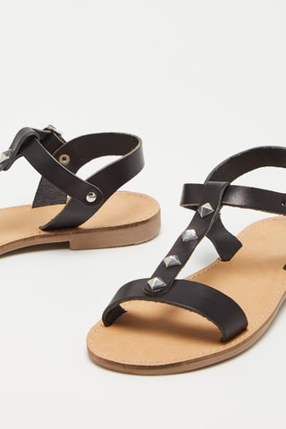 Leren Sandalen Douminou - Zwart