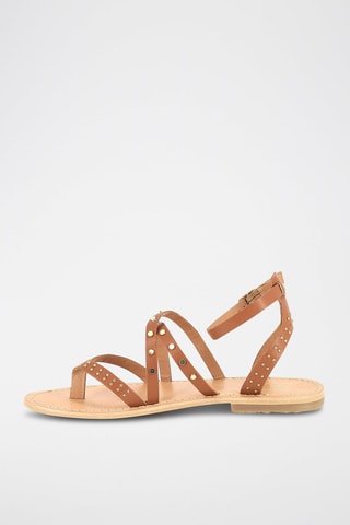 Leren Sandalen Romy - Camel