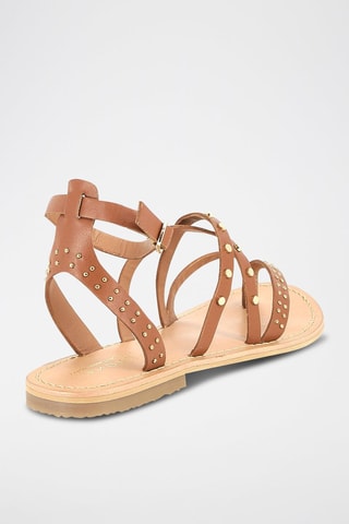 Leren Sandalen Romy - Camel