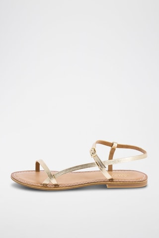 Leren Sandalen Saba - Goudkleurig