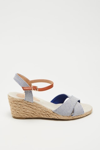 Sandalen met Hak Paulette - Marineblauw