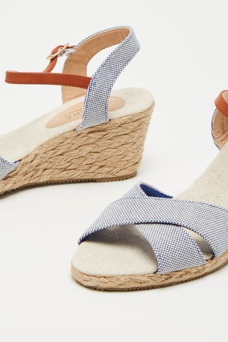 Sandalen met Hak Paulette - Marineblauw