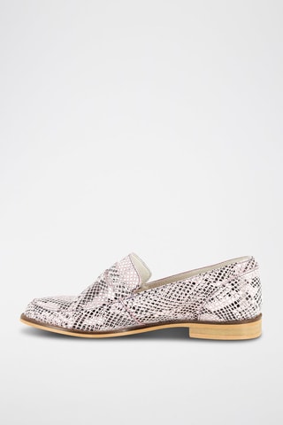 Mocassins en cuir Cadette Rose
