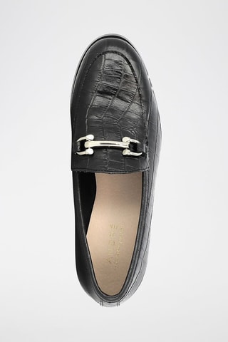 Leren Mocassins Ilyane Zwart