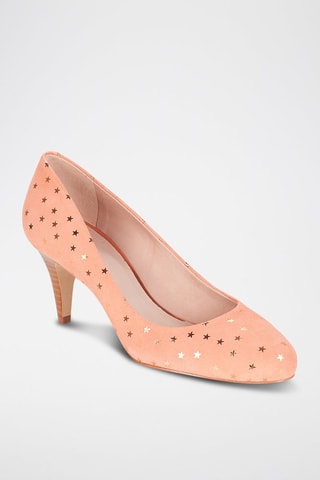 Nubuck Pumps Betsy - Roze