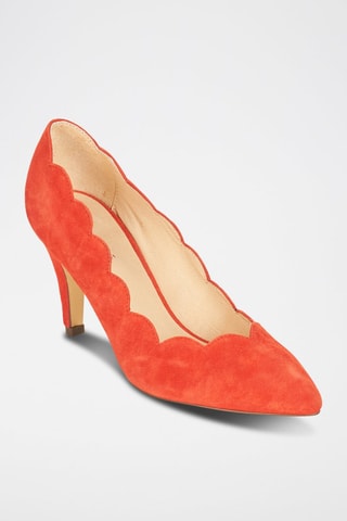 Leren Pumps Saphir - Rood