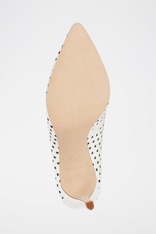 Leren Pumps Wit