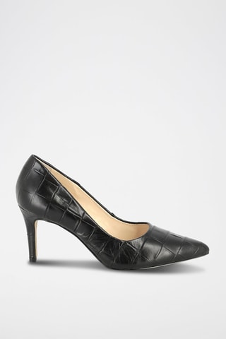 Leren Pumps Exquise Zwart