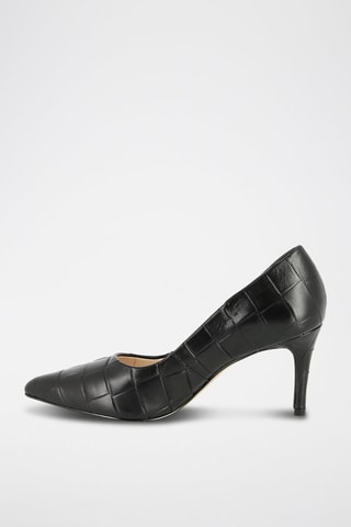 Leren Pumps Exquise Zwart