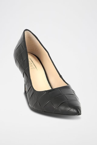 Leren Pumps Exquise Zwart
