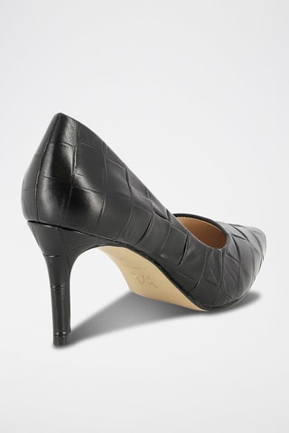 Leren Pumps Exquise Zwart