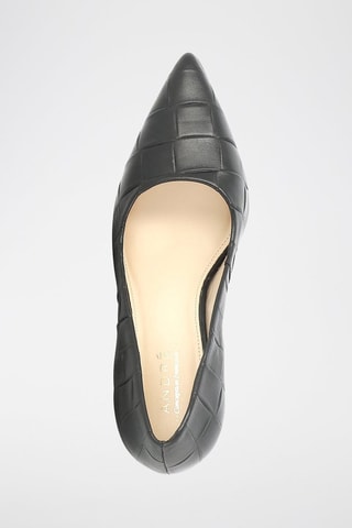 Leren Pumps Exquise Zwart