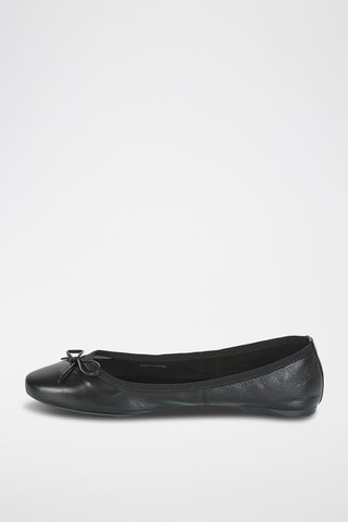 Leren Ballerina's Pietra - Zwart