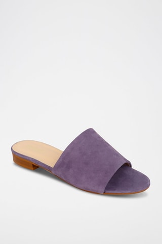 Nubuck Muiltjes Inaya - Paars