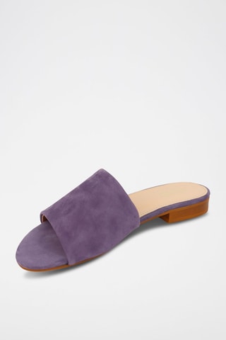 Nubuck Muiltjes Inaya - Paars