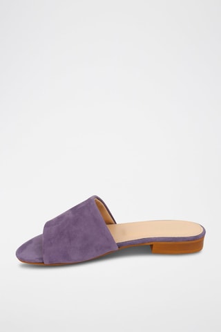 Nubuck Muiltjes Inaya - Paars