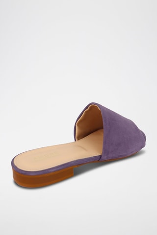 Nubuck Muiltjes Inaya - Paars