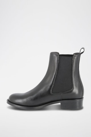 Stivaletti Beatles in pelle Isia - Nero