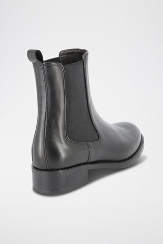 Stivaletti Beatles in pelle Isia - Nero