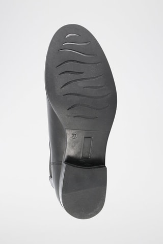Stivaletti Beatles in pelle Isia - Nero