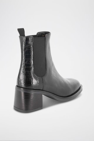 Leren Chelsea Boots Ilipika Zwart