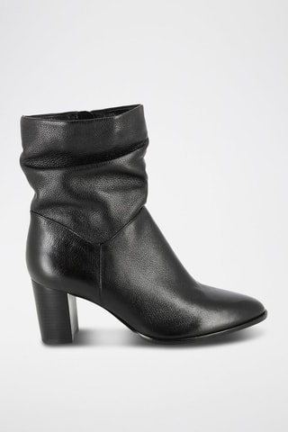 Botines de piel Intuitive - Negro