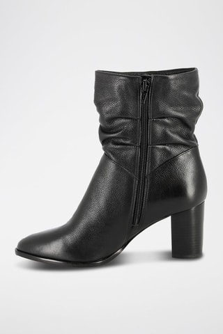 Botines de piel Intuitive - Negro
