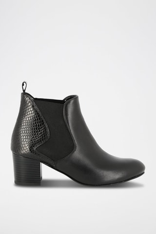 Leren Chelsea Boots Gigi Zwart