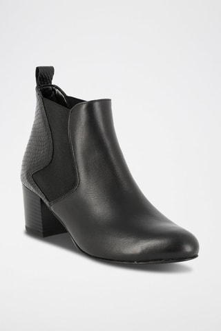 Leren Chelsea Boots Gigi Zwart