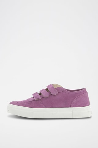 Nubuck Sneakers Looping Paars