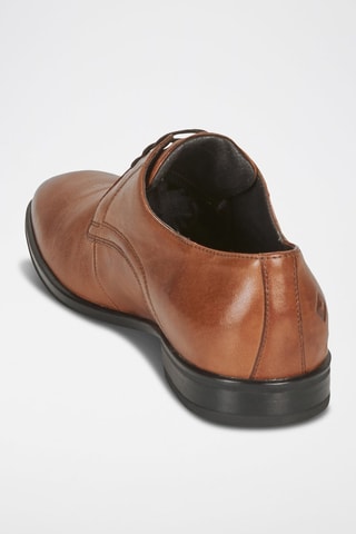 Stringate in pelle Axten - Marrone