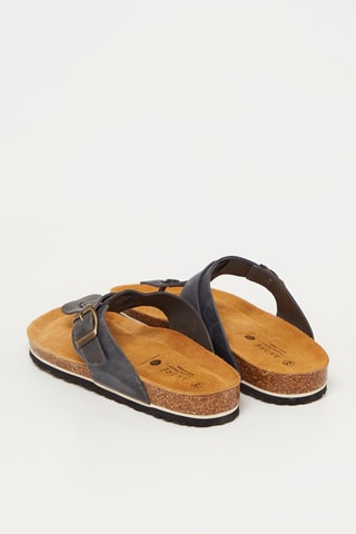 Sandali in pelle Nozay - Blu