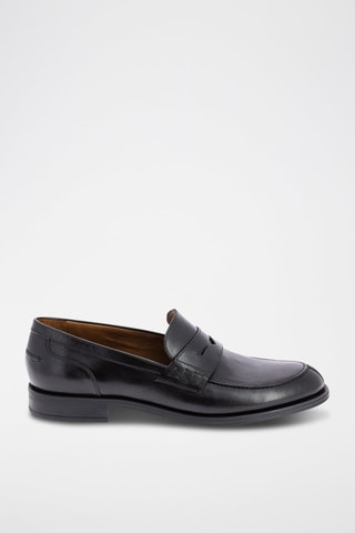 Leren Mocassins Moucky  - Zwart