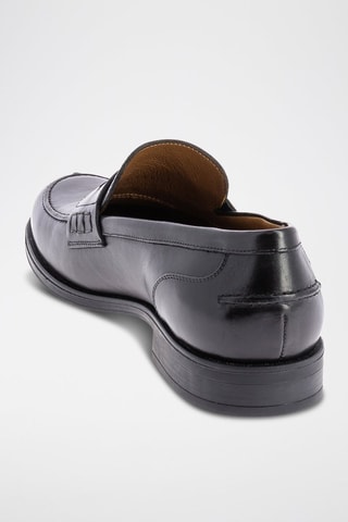 Leren Mocassins Moucky  - Zwart