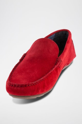 Nubuck Mocassins Biouty - Rood