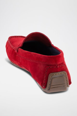 Nubuck Mocassins Biouty - Rood