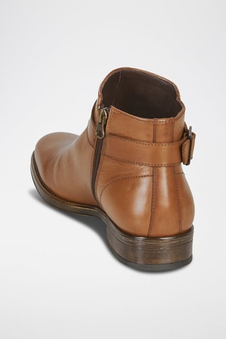 Leren Boots Nordy - Camel