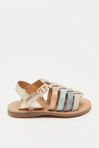 Leren Sandalen Antilles - Goudkleurig
