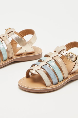 Leren Sandalen Antilles - Goudkleurig