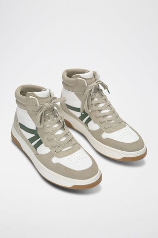 Baskets montantes - Blanc