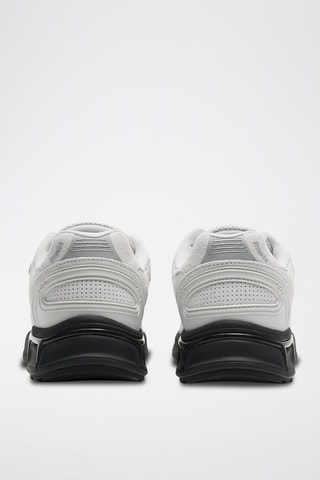 Baskets en cuir - Gris clair