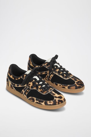 Baskets en cuir - Noir