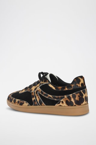 Baskets en cuir - Noir