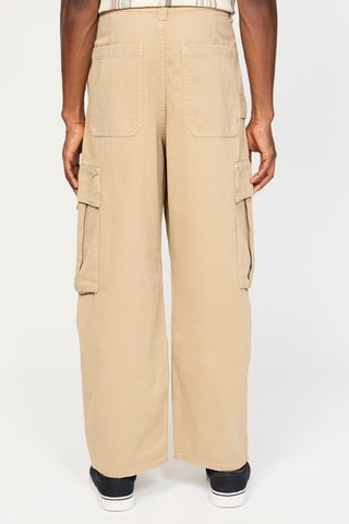 Pantalon cargo Beige
