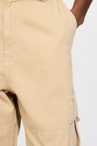 Pantalon cargo Beige